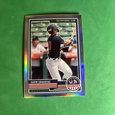 2023 Panini Stars & Stripes Gavin Grahovac TEAM USA SILVER #50