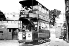 jcc-77 Double Decker Tram, Swansea, Wales. Photo