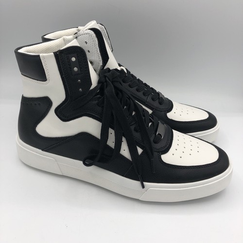 INC International Concepts Herren High Top Sneakers Keanu schwarz weiß - Bild 9 von 11