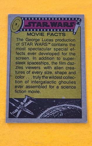 1977 TOPPS STAR WARS SERIES (1-66) YOU PICK COMPLETE YOUR SET VARIOUS CONDITIONS - Picture 133 of 239