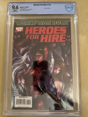 Heroes for Hire #13 - CBCS 9.6 - Suggestive Tentacles - Bondage Cover