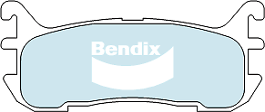 Brake Pads H/Duty Bendix DB1290HD for Volkswagen Transporter 70A 70H 7DA 7DH Van - Picture 1 of 2