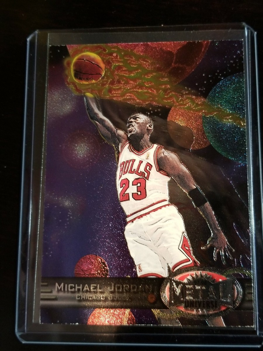 マイケル・ジョーダン 1997-98 l Universe Michael Jordan 1997 Metal Universe Championship #23 Base