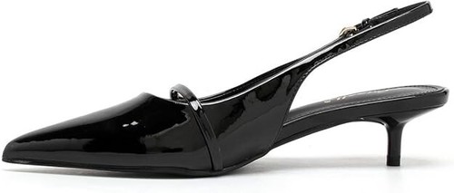 Elegant Women’s Pointed Toe Sling back Kitten Heel Sandals Wedding & Party 3-8UK - Picture 7 of 25