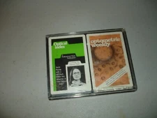 Lot of 2 Vintage Redi-Slip Playing Cards - Optical Index & Optometric Weekly