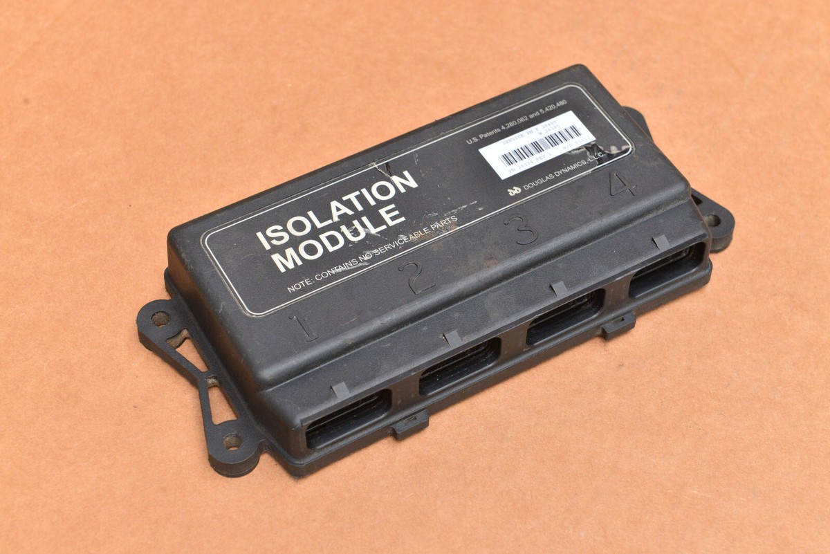 Fisher Plow Isolation Module 4 Plug 4 Port *Match ID Numbers