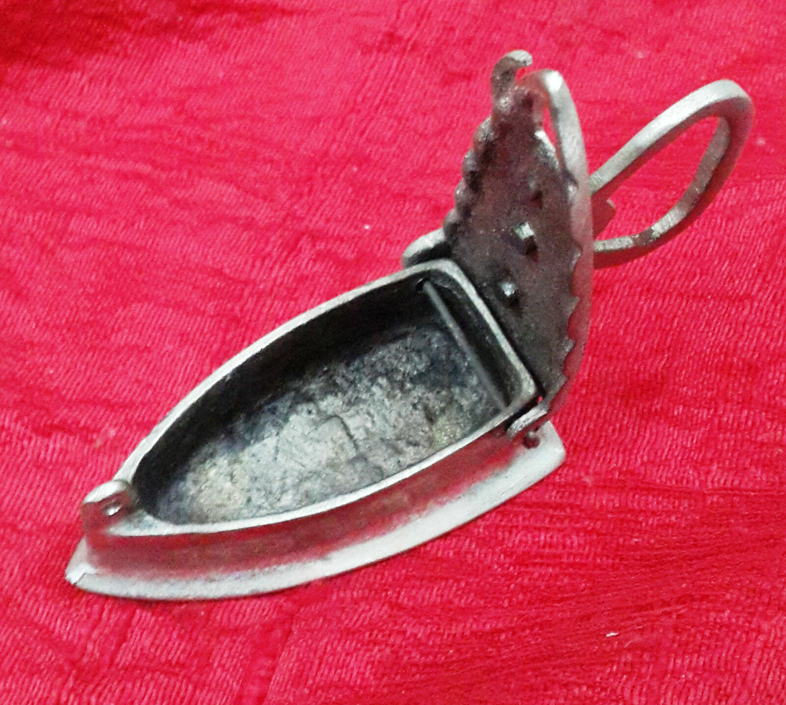 Charcoal Iron Press Handmade Brass Paper Weight Design Unique Gift CJ74