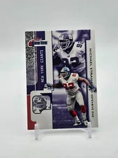 Michael Strahan 2001 Fleer Game Time #55 New York Giants HOF