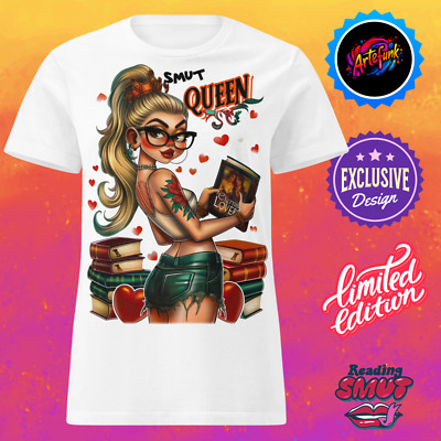 Smut Queen Shirt   Spicy Romance Book Lover Tee for Women, BookTok Gift Idea