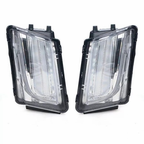 Front LED Bumper Headlights Fog Lights Lamp Pair For Cadillac ATS 2013-2016 - Picture 2 of 8