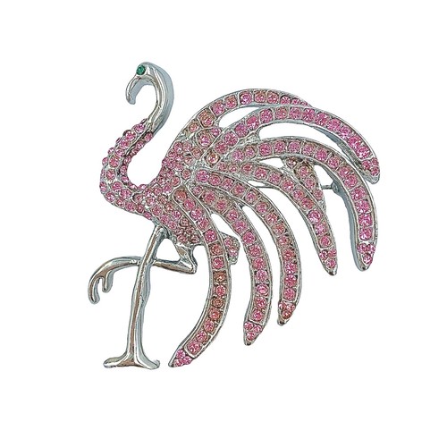 Vintage Christian Dior Rhodium Plated Ladybug on Branch with