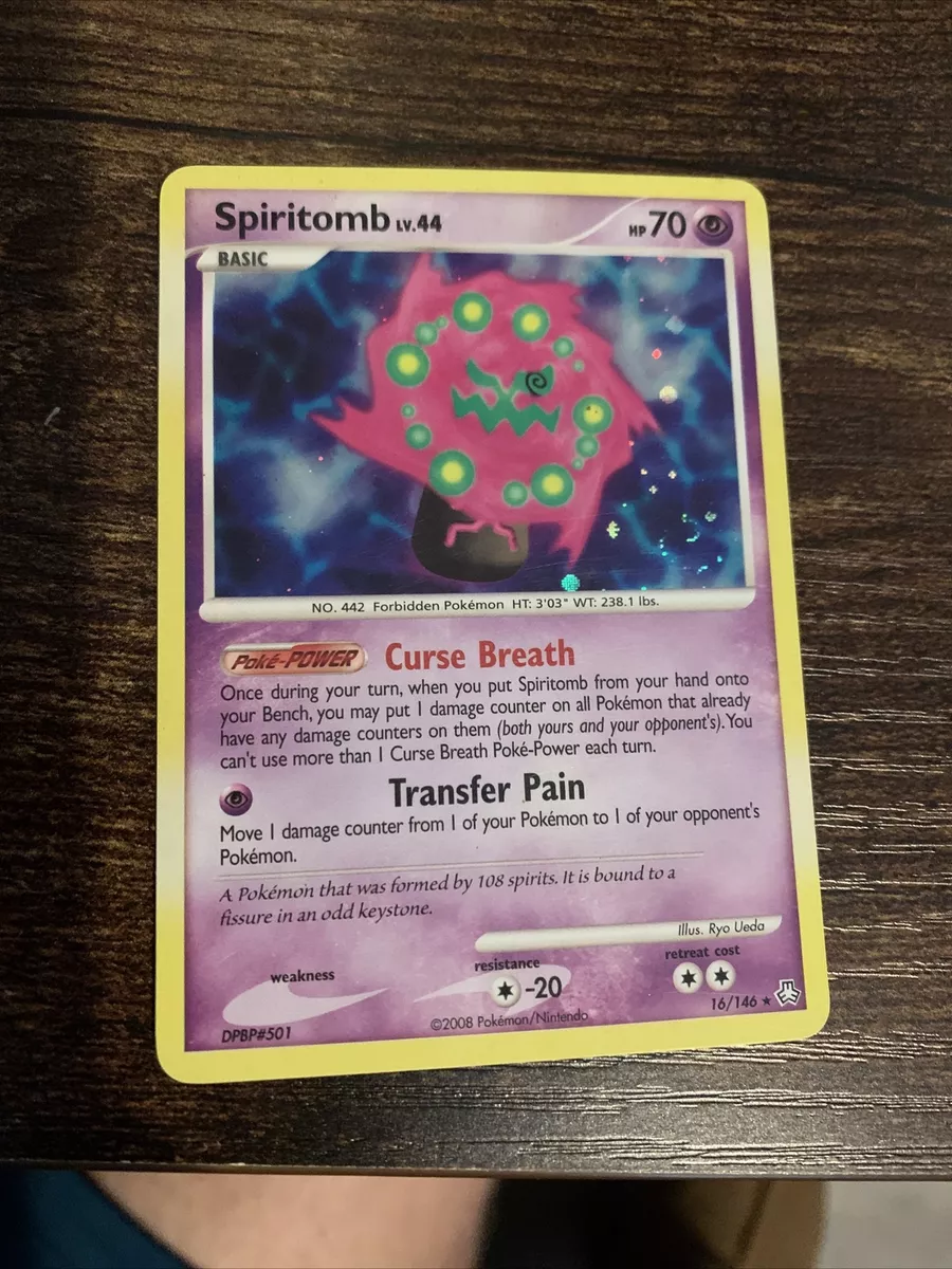 Pokémon TCG Spiritomb Legends Awakened 16 Holo Holo Rare