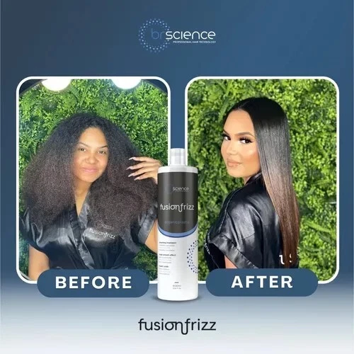 Brscience Organic Progressive Keratin Treatment Fusion Frizz 1L/33.8 fl oz - Picture 4 of 10