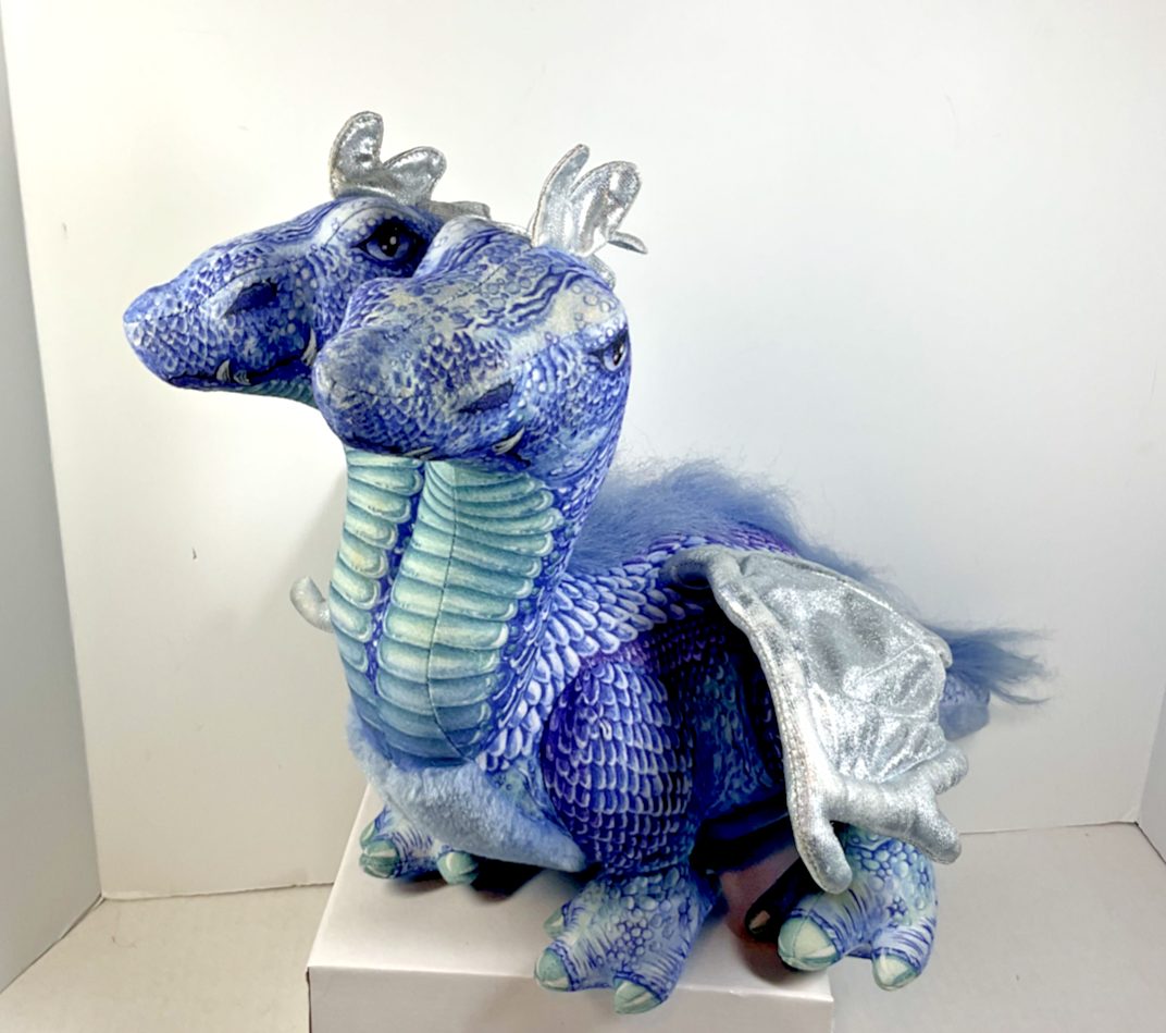 Vintage 1993 Applause Mystical Dragons 15” Plush Toys Griswold