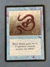 Water Wurm - The Dark, Magic the Gathering MtG