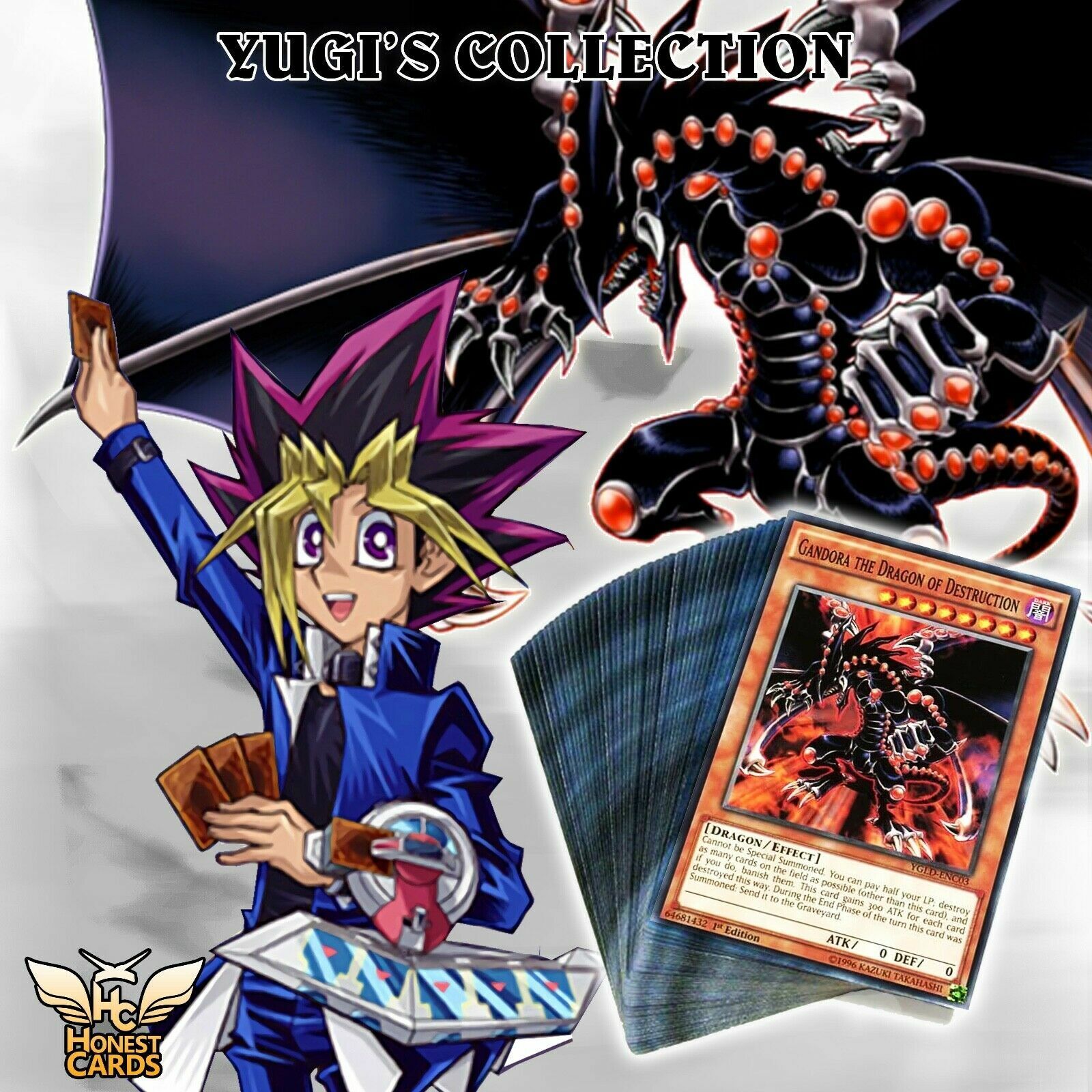 Mis Prelude Bruin Yu-Gi-Oh Complete Yugi Moto Collection! Gandora the Dragon of Dest + Extra  Bonus | eBay