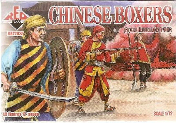 RED BOX RB72035 CHINESE BOXERS (BOXER REBELLION 1900)