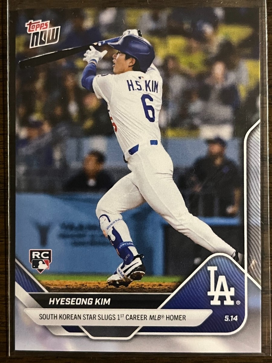 2025 Topps Now MLB #182 Hyeseong Kim Los Angeles Dodgers RC | eBay