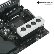 Barrowch Air Cooled RAM Radiator For PC Heat Dissipation Support 2/4pcs Cover