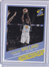 2015 Rittenhouse WNBA #14 JESSICA BRELAND CHICAGO SKY IDWN