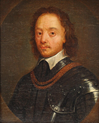Wohl Robert WALKER (1607-1658) Oliver Cromwell Portrait Ölgemälde ca. 1640