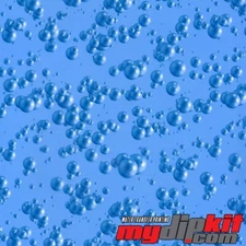 Hydrographics Film Hydro Dipping Water Transfer Print Film 170-A Blue Bubbles