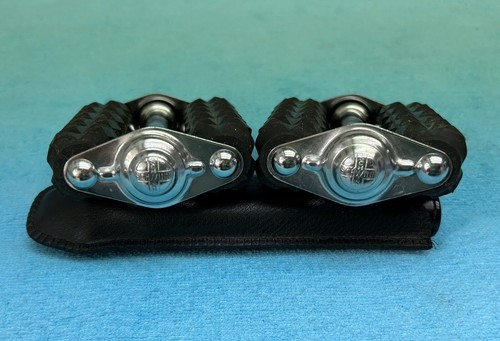 NOS VTG SCHWINN 1960’s 20” BALLOON BIKE LARGE DIAMOND PEDALS 1/2” AXLES CHROME - Picture 8 of 10