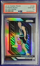 2018 Panini Prizm Dzanan Musa Silver Prizm RC PSA 10