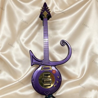Prince Symbol Solid Electric Guitar Stainless Rounded Fret  Edge FR Bridge