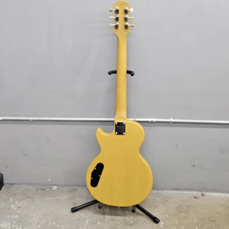 Epiphone Les Paul Special Model 1 P90 LTD Edition Electric Guitar Worn TV Yellow - Image 2 of 4