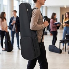 4/4 Full Size Violin Case, Waterproof Nylon, ...