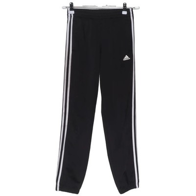 Adidas, Sporthose, Größe: 152, Schwarz/Weiß, Recyceltes Polyester, Streifen #XLD