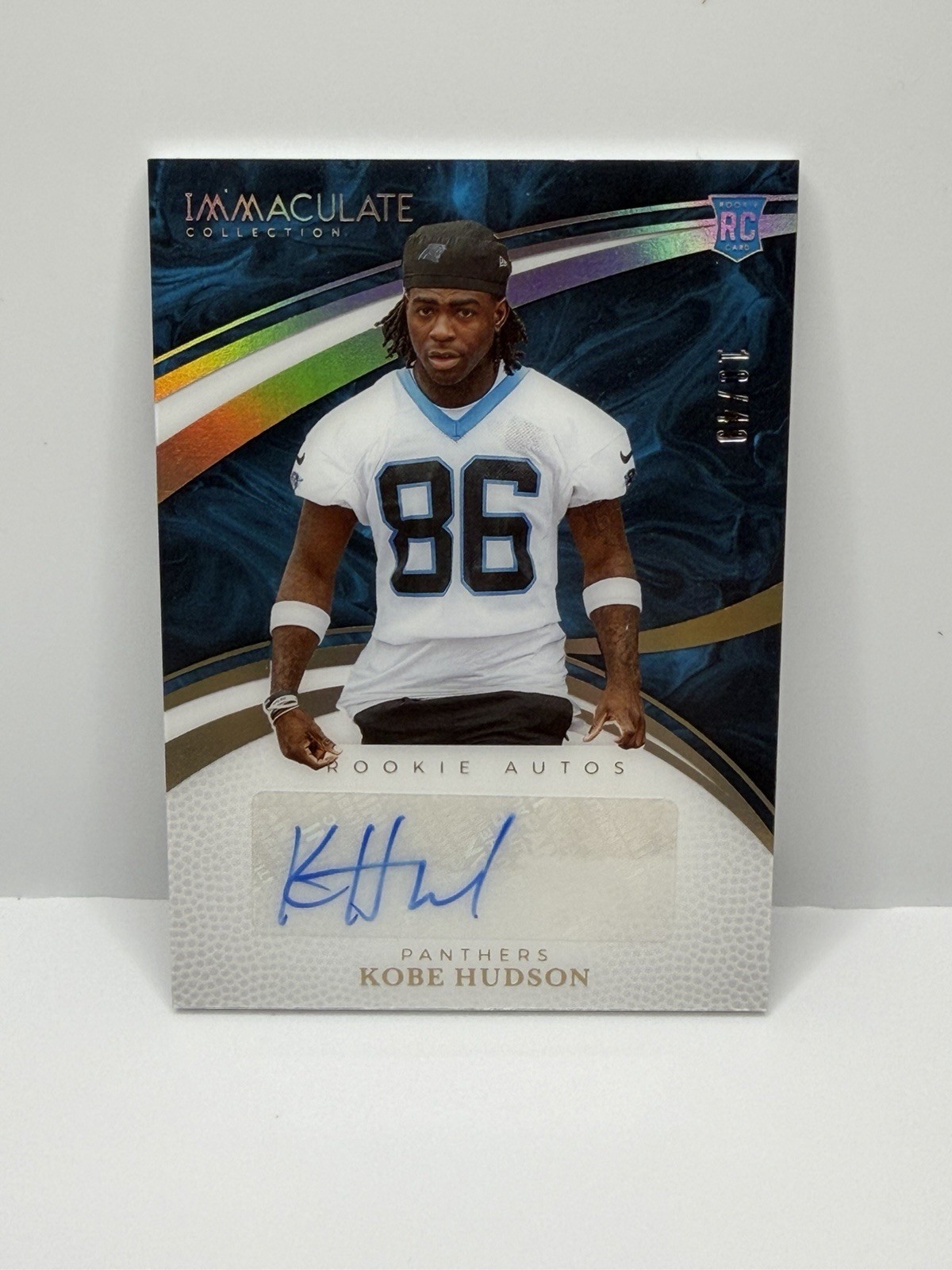 2025 Panini Immaculate Collection - Rookie Auto Kobe Hudson - Gold /49 (RC,AU)