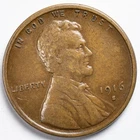 1916-S Lincoln Wheat Penny Cent San Francisco Mint Extremely Fine (XF)