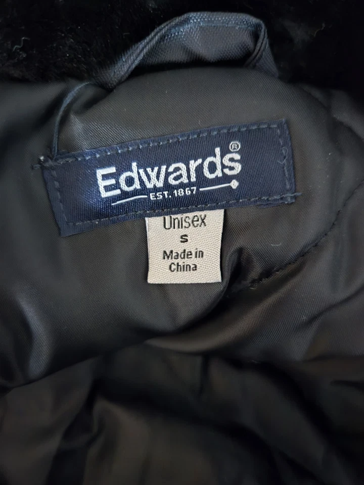 NEW Vulcan Navy Edwards Unisex Security Bomber Jacket - Size Small #3462 - Image 2 of 3