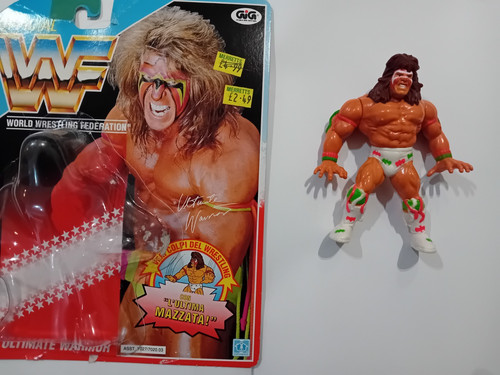 Hasbro WWF WWE Ultimate Warrior Series 2 Vintage W...