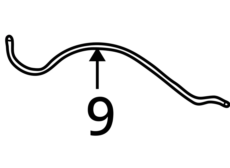 1999-2005 PONTIAC OLDSMOBILE GRAND AM ALERO MANGUEIRA ASM SUN RF HSG RR DRN 22729335 - Imagem 3 de 3