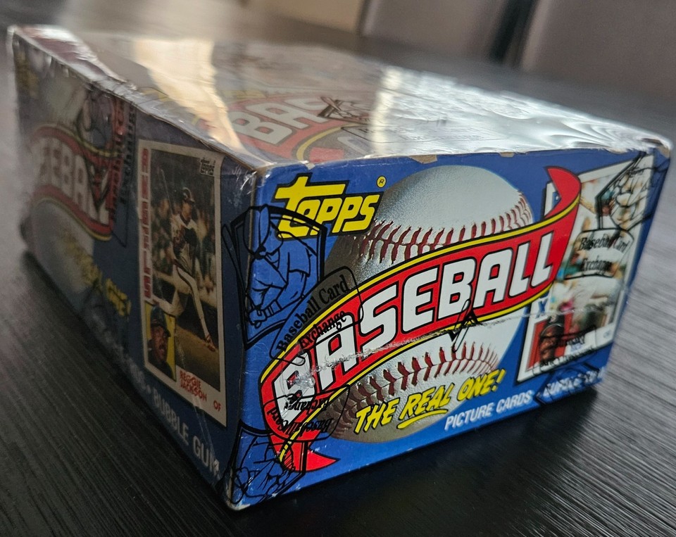 1984 Topps Baseball Unopened Wax Box BBCE Wrapped & Sealed 36 Unopened ...