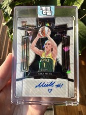 2024 Panini Select WNBA Mika Mühl White Ice Signatures (RC) /25 #SG-NM