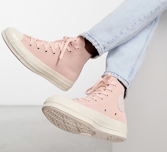 New Converse Chuck Taylor 70 Hi Pink All Star Sz 7 Sneakers Boots Shoes Leather