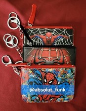 Marvel Comics Spider Man Mini Wallets, Back to School - Set of 3 - CLOSEOUT
