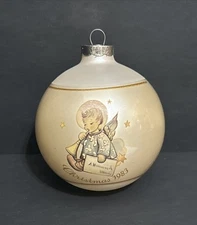 Schmid 1983 "Angelic Messenger" Christmas Ornament by Berta Hummel