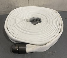 Kuriyama 2" 50' Fire Hose, White AA200W050-NH150