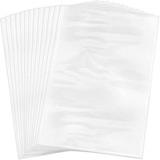 100 Pcs Shrink Wrap Bags 10 x 14 Inch Clear Odorless POF