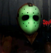 UNBOX INDUSTRIES SPLATTERHOUSE Rick in GLOW MASK GID Sofubi Vinyl Figure