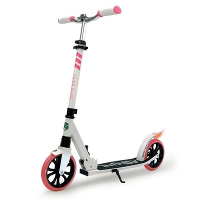 SereneLife Lightweight and Foldable Kick Scooter Adjustable - High Impact Wheels