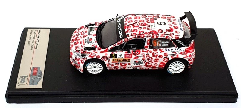 Modelos Ixo escala 1/43 MNP510 - Hyundai i20 R5 #5 Ypres Rally 2018 - rojo/blanco Foto 4 de 4