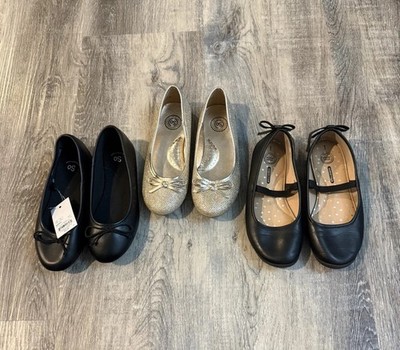 New girls size 1 ballet flats
