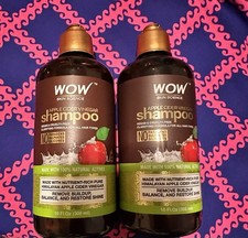 Wow Skin Science Apple Cider Vinegar Vegan Shampoo 10 Fl. Oz. Set Of 2