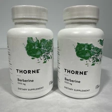 2 pack Thorne Berberine with Phytosome + Botanical Extract, exp 11/2025